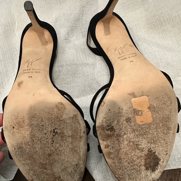 GIUSEPPE ZANOTTI FOR WOMEN DIAMOND KNOTT HEELS - Picture 2 of 7